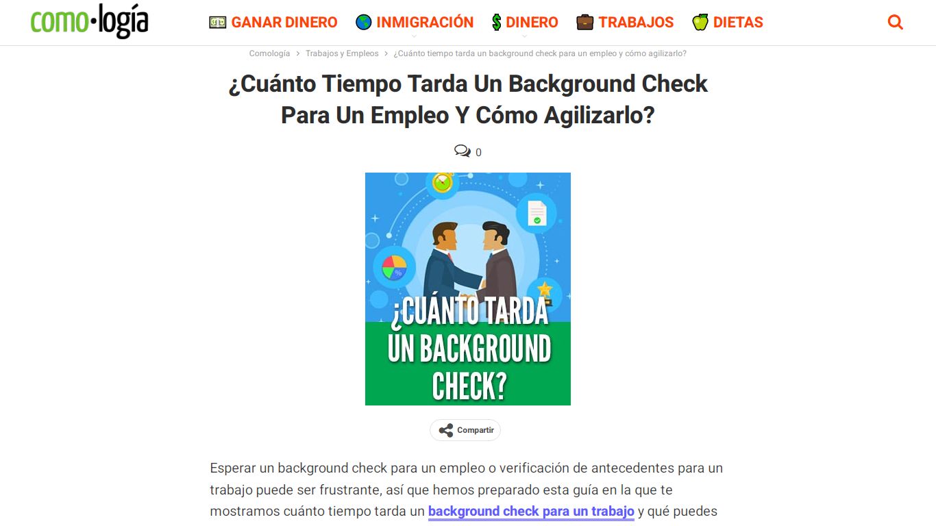 ¿Cuánto tiempo tarda un background check para un empleo ... - Comología